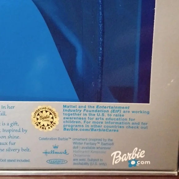 2003 Holiday Visions Barbie - Picture 6 of 7